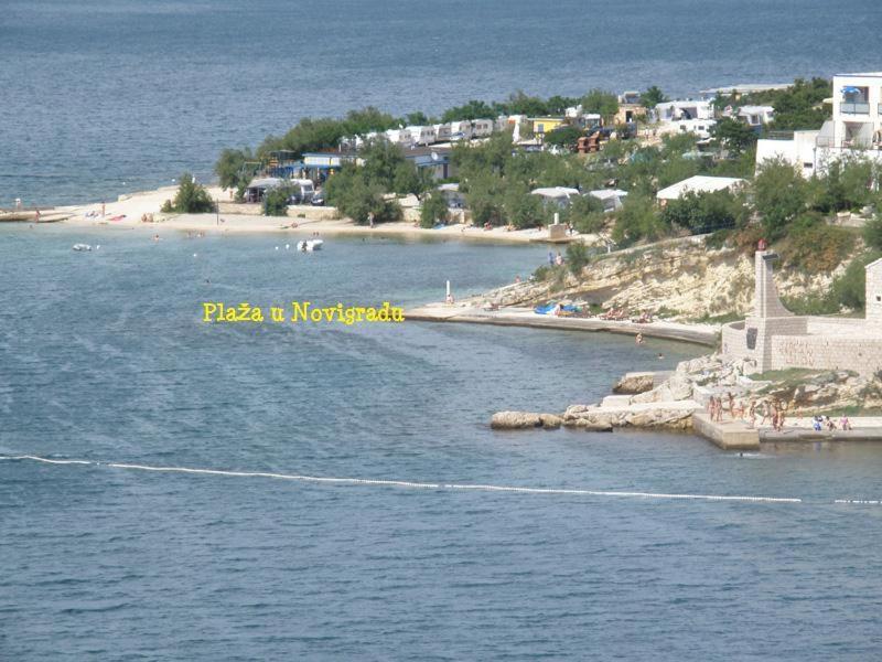 Appartement In Einem Dalmatischen Haus In Novigrad-Dalmatien Neben Zadar Novigrad  Ngoại thất bức ảnh